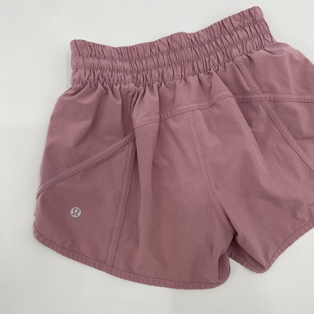 Lululemon dusty pink tracker shorts